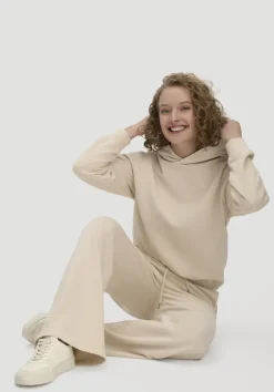 hessnatur Sweathose Wide Leg Relaxed aus Bio-Baumwolle von|Damen Hosen & Shorts|Sweat