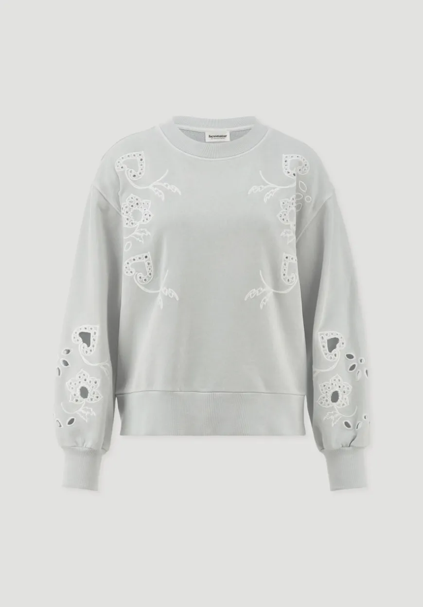 hessnatur Sweatshirt Relaxed BETTER RECYCLING aus reiner Bio-Baumwolle von|Damen Sweatshirts|Sweat
