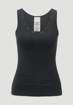 hessnatur Tank Top PURE SENSE LACE aus TENCEL™ Modal von|Damen Unterhemden|Unterhemden