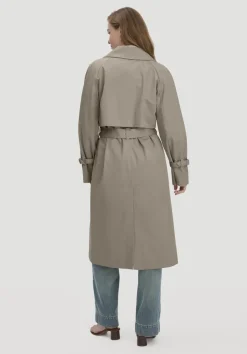 hessnatur Trenchcoat Relaxed NATURE SHELL aus reiner Bio-Baumwolle von|Damen Jacken & Mäntel