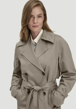 hessnatur Trenchcoat Relaxed NATURE SHELL aus reiner Bio-Baumwolle von|Damen Jacken & Mäntel
