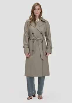 hessnatur Trenchcoat Relaxed NATURE SHELL aus reiner Bio-Baumwolle von|Damen Jacken & Mäntel