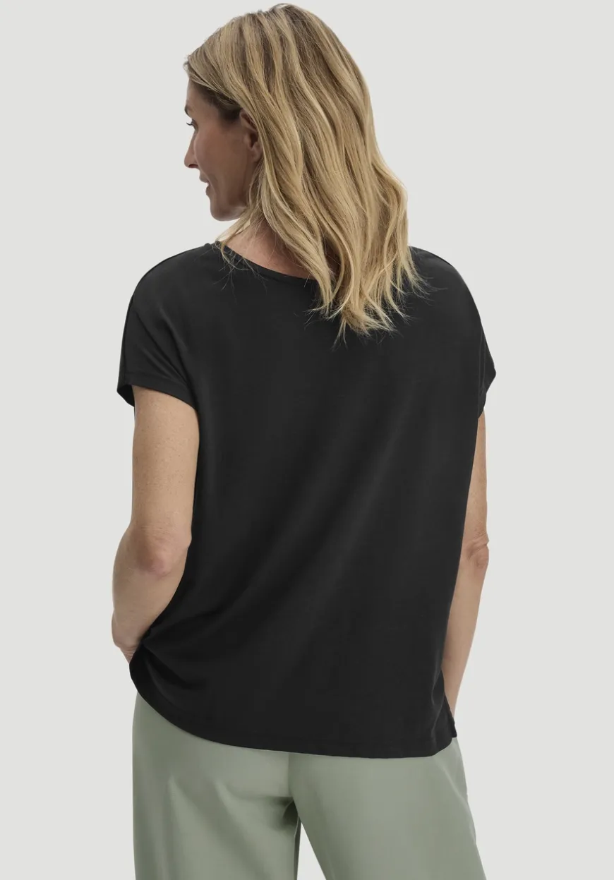 hessnatur T-Shirt Oversize aus TENCEL™ Lyocell mit Bio-Baumwolle von|Damen Shirts & Tops