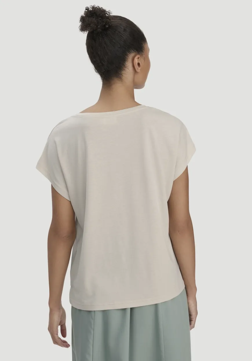 hessnatur T-Shirt Oversize aus TENCEL™ Lyocell mit Bio-Baumwolle von|Damen Shirts & Tops