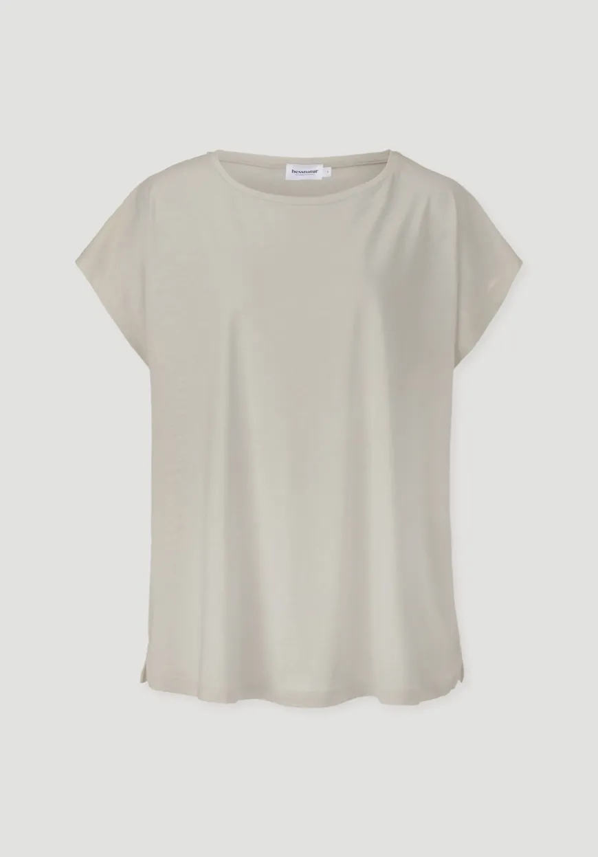 hessnatur T-Shirt Oversize aus TENCEL™ Lyocell mit Bio-Baumwolle von|Damen Shirts & Tops