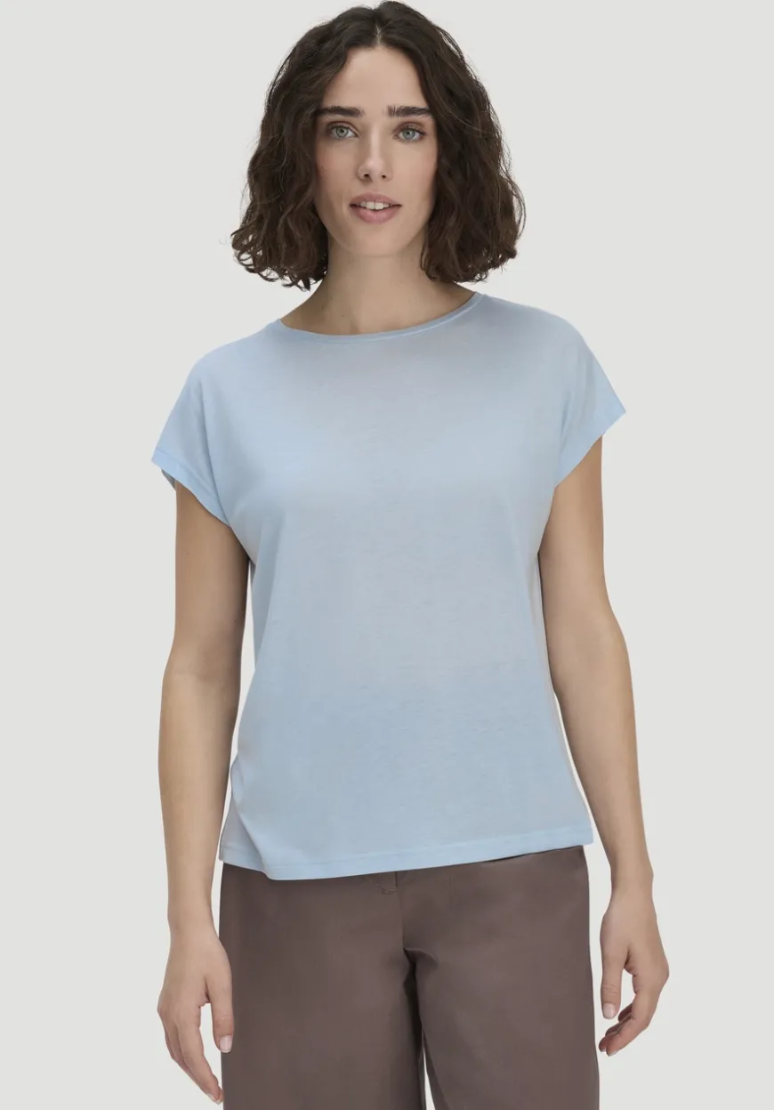 hessnatur T-Shirt Oversize aus TENCEL™ Lyocell mit Bio-Baumwolle von|Damen Shirts & Tops