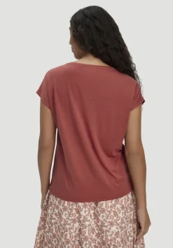 hessnatur T-Shirt Oversize aus TENCEL™ Lyocell mit Bio-Baumwolle von|Damen Shirts & Tops
