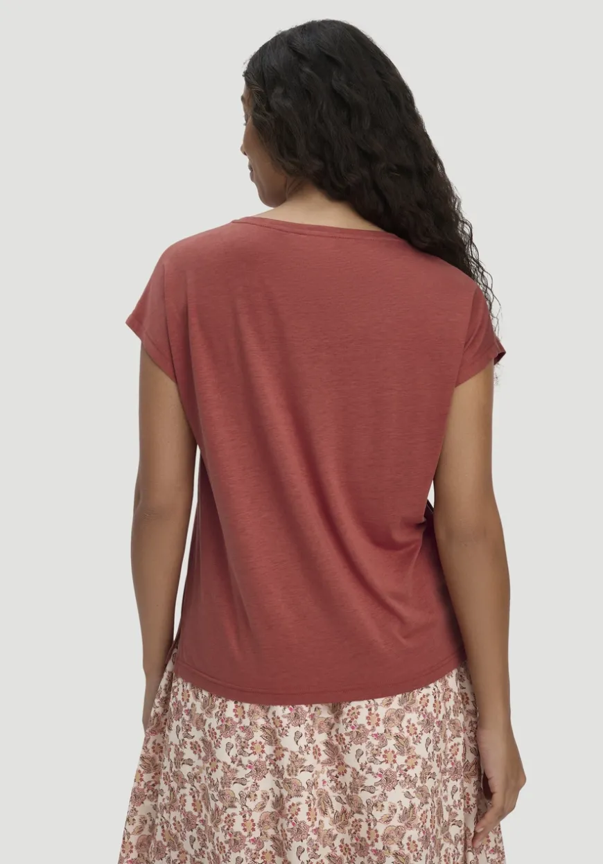 hessnatur T-Shirt Oversize aus TENCEL™ Lyocell mit Bio-Baumwolle von|Damen Shirts & Tops