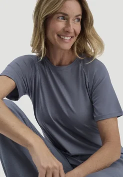 hessnatur T-Shirt Regular ACTIVE COMFORT aus TENCEL™ Lyocell von|Damen Shirts & Tops|Yoga & Activewear