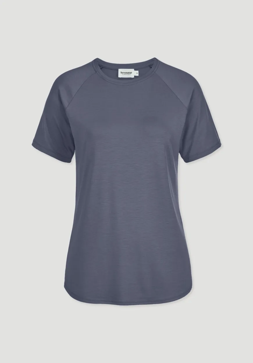 hessnatur T-Shirt Regular ACTIVE COMFORT aus TENCEL™ Lyocell von|Damen Shirts & Tops|Yoga & Activewear