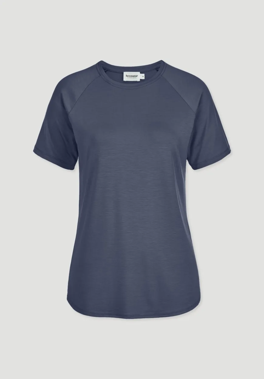 hessnatur T-Shirt Regular ACTIVE COMFORT aus TENCEL™ Lyocell von|Damen Shirts & Tops|Yoga & Activewear