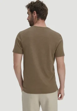 hessnatur T-Shirt Regular aus Leinen und Bio-Baumwolle von|Herren T-Shirts