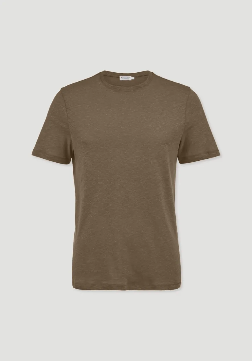 hessnatur T-Shirt Regular aus Leinen und Bio-Baumwolle von|Herren T-Shirts
