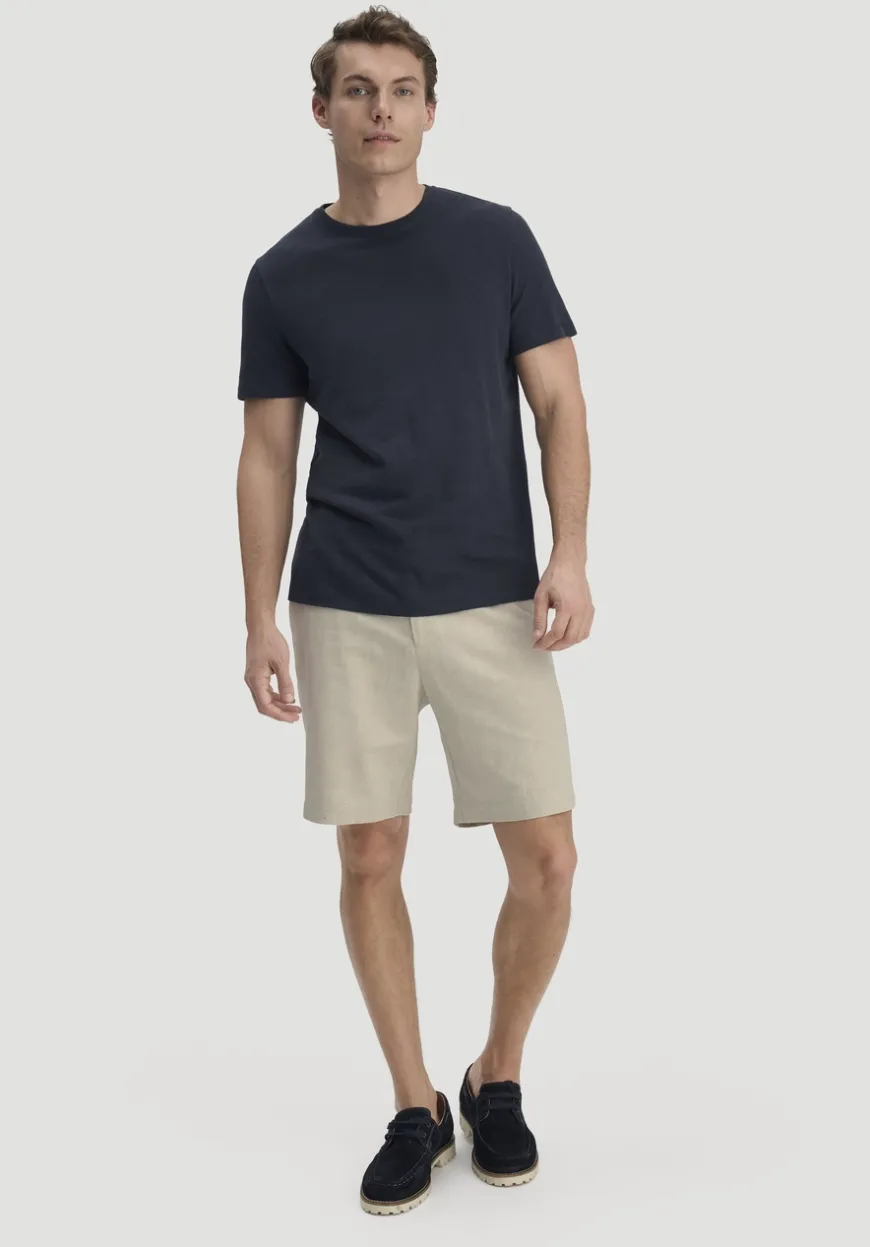 hessnatur T-Shirt Regular aus Leinen und Bio-Baumwolle von|Herren T-Shirts|T-Shirts