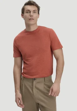 hessnatur T-Shirt Regular aus Leinen und Bio-Baumwolle von|Herren T-Shirts