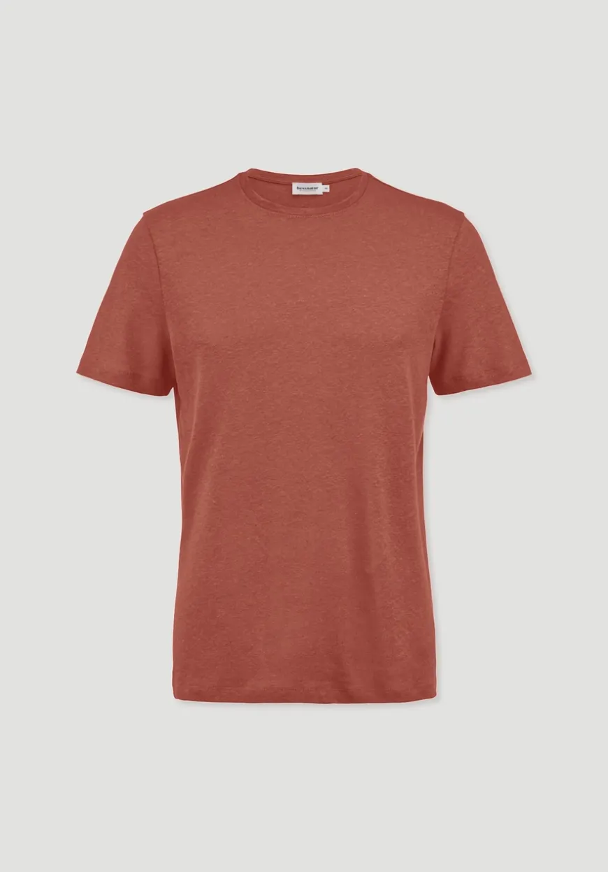 hessnatur T-Shirt Regular aus Leinen und Bio-Baumwolle von|Herren T-Shirts