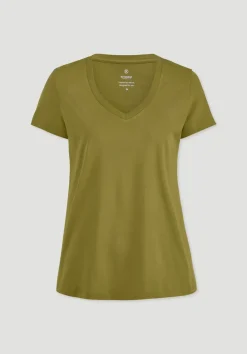 hessnatur T-Shirt Regular aus Regenerative Organic Cotton (ROC) von|Damen Shirts & Tops