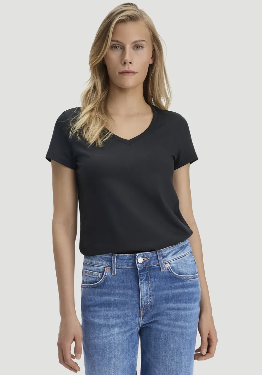 hessnatur T-Shirt Regular aus Regenerative Organic Cotton (ROC) von|Damen Shirts & Tops