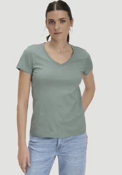 hessnatur T-Shirt Regular aus Regenerative Organic Cotton (ROC) von|Damen Shirts & Tops