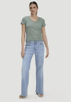 hessnatur T-Shirt Regular aus Regenerative Organic Cotton (ROC) von|Damen Shirts & Tops