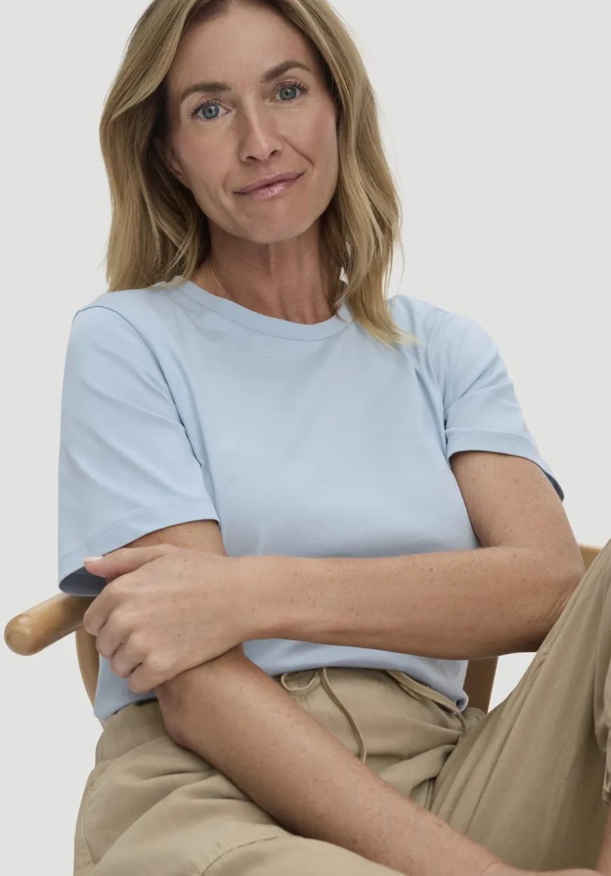 hessnatur T-Shirt Regular aus Regenerative Organic Cotton (ROC) von|Damen Shirts & Tops