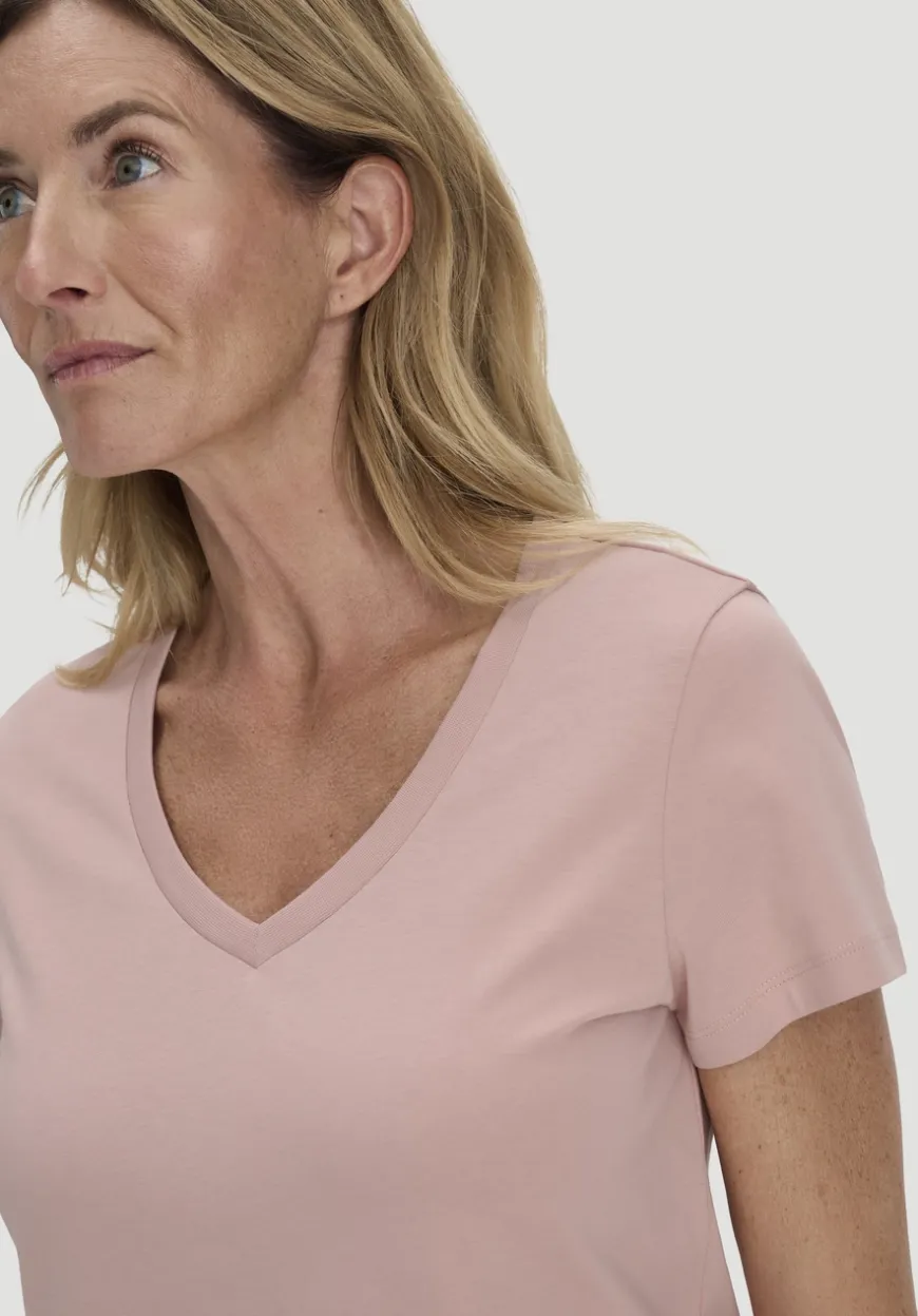 hessnatur T-Shirt Regular aus Regenerative Organic Cotton (ROC) von|Damen Shirts & Tops