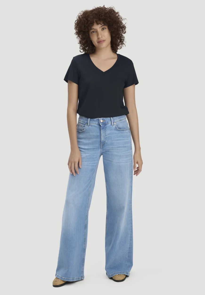 hessnatur T-Shirt Regular aus Regenerative Organic Cotton (ROC) von|Damen Shirts & Tops