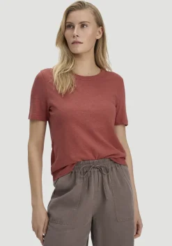 hessnatur T-Shirt Relaxed aus Leinen und Bio-Baumwolle von|Damen Shirts & Tops