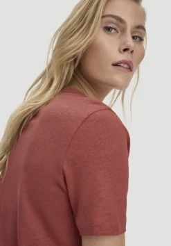 hessnatur T-Shirt Relaxed aus Leinen und Bio-Baumwolle von|Damen Shirts & Tops