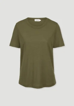hessnatur T-Shirt Relaxed aus Leinen und Bio-Baumwolle von|Damen Shirts & Tops