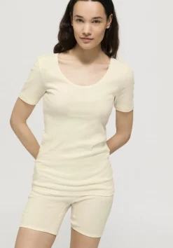 hessnatur T-Shirt Rundhals PURE E aus reiner Bio-Baumwolle von|Damen Unterhemden|Unterhemden