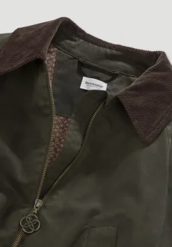 hessnatur Wachsjacke Regular aus reiner Bio-Baumwolle von|Damen Jacken & Mäntel