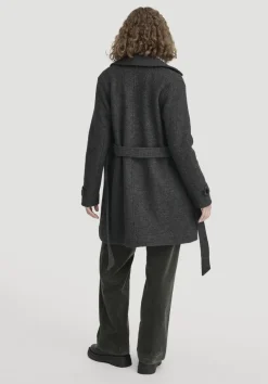 hessnatur Walk Mantel Regular aus reiner Bio-Merinowolle von|Damen Jacken & Mäntel