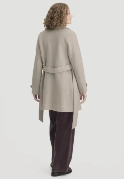 hessnatur Walk Mantel Regular aus reiner Bio-Merinowolle von|Damen Jacken & Mäntel