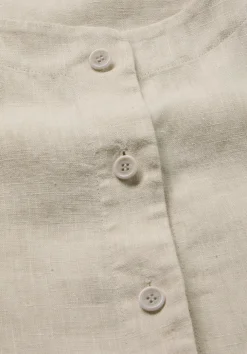 hessnatur Weste Regular aus reinem Leinen von|Damen Jacken & Mäntel