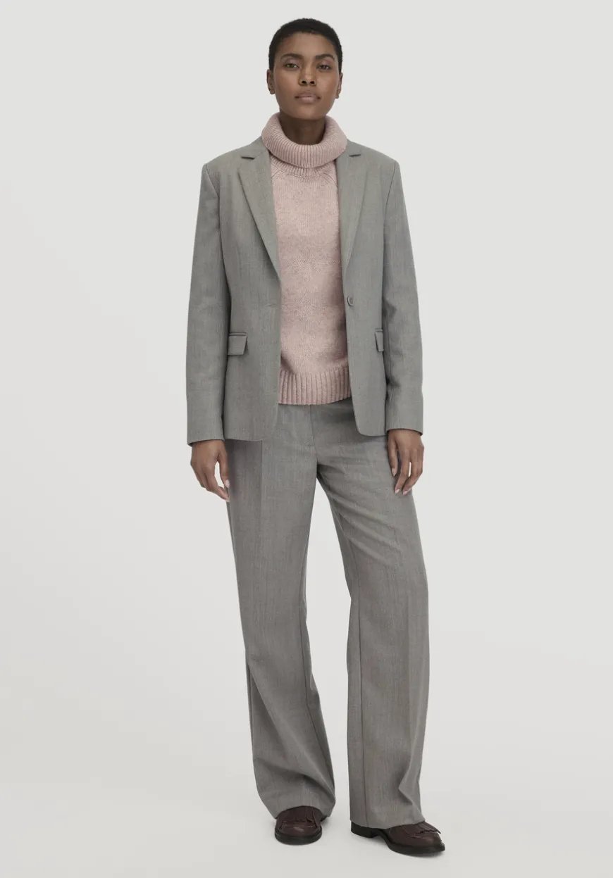 hessnatur Wollblazer Regular aus reiner Bio-Merinowolle von|Damen Blazer
