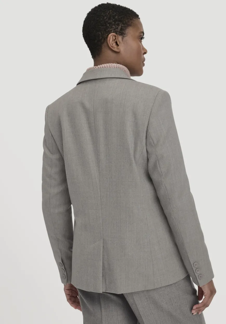 hessnatur Wollblazer Regular aus reiner Bio-Merinowolle von|Damen Blazer