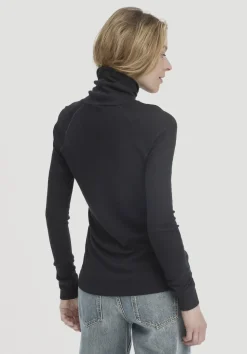hessnatur Wolle-Mix Longlseeve Fitted aus Bio-Merinowolle und TENCEL™ Lyocell von|Damen Shirts & Tops