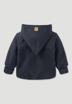 hessnatur Wollfleece Jacke aus Bio-Merinowolle mit Softshell von| Fleece|Jacken
