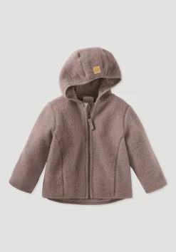 hessnatur Wollfleece Jacke aus reiner Bio-Merinowolle von| Fleece|Jacken