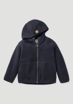 hessnatur Wollfleece Jacke aus reiner Bio-Merinowolle von| Fleece|Jacken & Westen