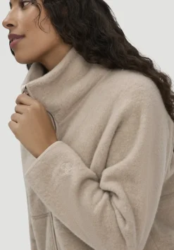 hessnatur Wollfleece Jacke Oversized aus reiner Bio-Merinowolle von|Damen Jacken & Mäntel|Fleece