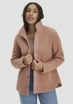 hessnatur Wollfleece Jacke Regular aus Bio-Merinowolle und Bio-Baumwolle von|Damen Jacken & Mäntel|Fleece
