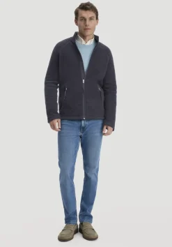 hessnatur Wollfleece Jacke Regular aus reiner Bio-Merinowolle von|Herren Jacken & Mäntel|Fleece