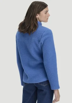 hessnatur Wollfleece Jacke Regular aus reiner Bio-Merinowolle von|Damen Jacken & Mäntel|Fleece