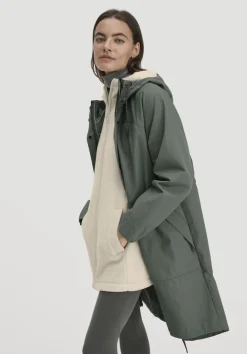 hessnatur Wollfleece Kapuzen-Jacke Regular aus Bio-Merinowolle und Bio-Baumwolle von|Damen Jacken & Mäntel|Fleece