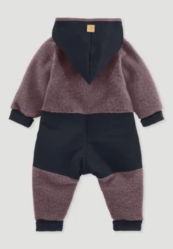 hessnatur Wollfleece Overall aus Bio-Merinowolle mit Softshell von| Fleece|Overalls