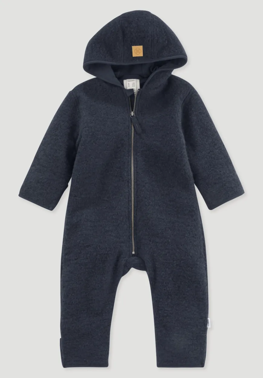 hessnatur Wollfleece Overall aus reiner Bio-Merinowolle von| Fleece|Overalls