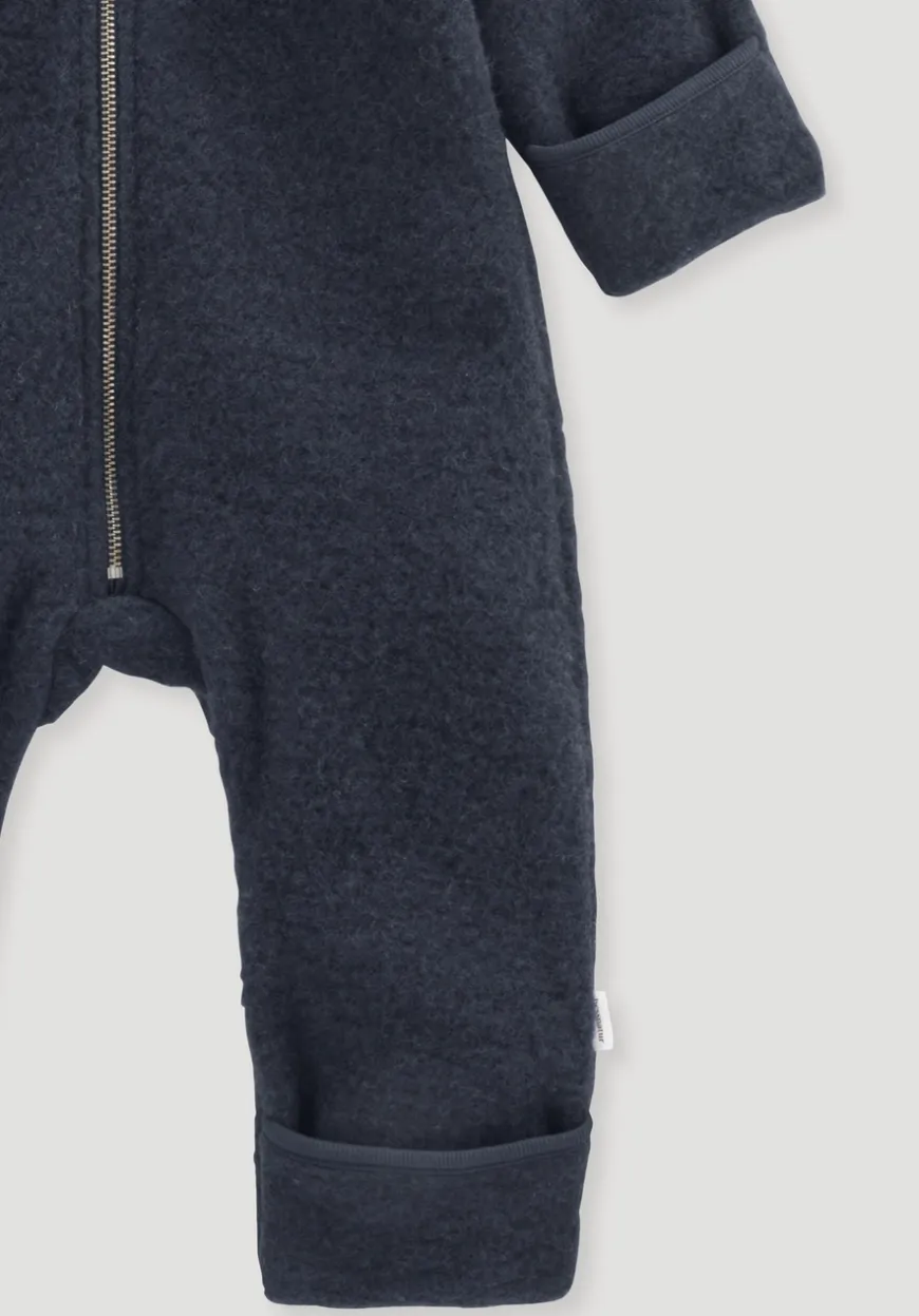 hessnatur Wollfleece Overall aus reiner Bio-Merinowolle von| Fleece|Overalls