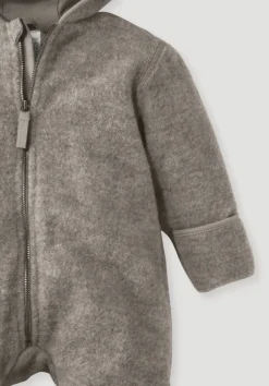 hessnatur Wollfleece Overall aus reiner Bio-Merinowolle von| Fleece|Overalls